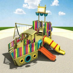 Gemi Temalı Ahşap Oyun Grubu AP – 120