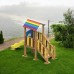 Tek Kaydıraklı Ekonomik Seri Ahşap Oyun Parkış Tek Kaydıraklı Ekonomik Seri Ahşap Oyun Parkış