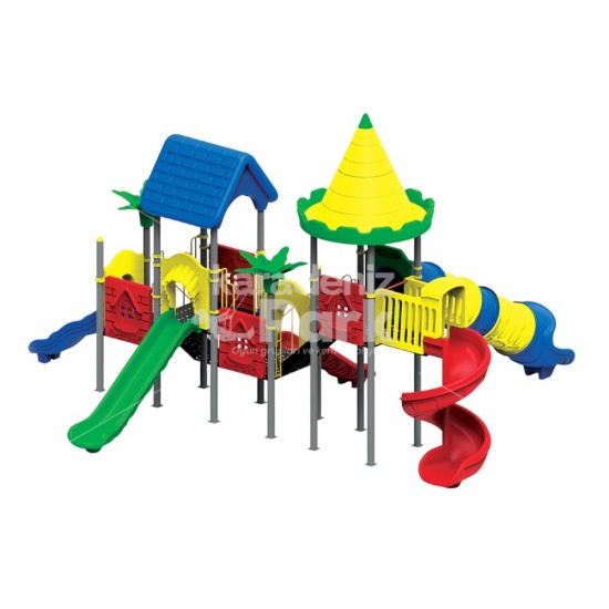 KUP 04 Kule Serisi Metal Oyun Parkı