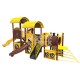 TSP 03 Tren Temalı Metal Seri Oyun Parkı